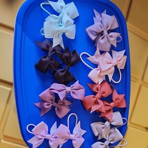Charming Bow Hair Ties Set for Kids